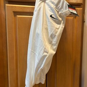 Nike White Athletic Pants